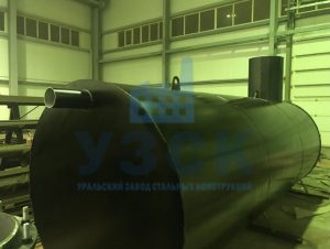 Резервуар горизонтальный стальной наземный в Москве