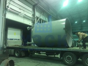 Доставка резервуара вертикального в Москве
