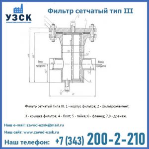 Фильтр сетчатый ФС по Т-ММ-11-2003 в Москве