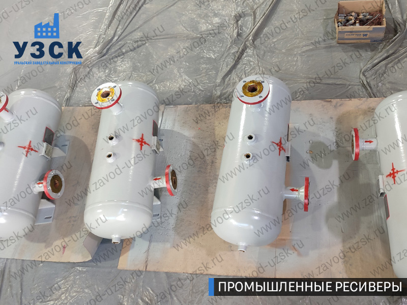 фотография емкостных ресиверов газа Москва